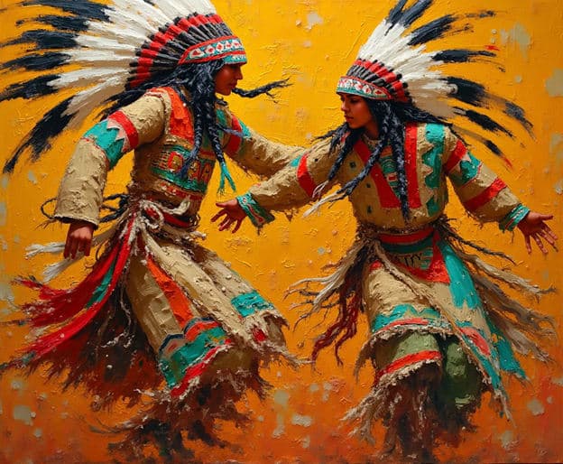 Feather Headdress Dance Partners