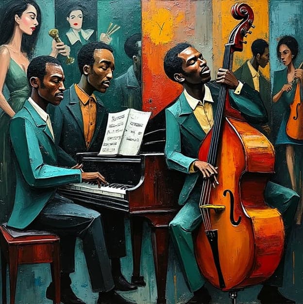 Pianist Bassist Duo Teal Suits