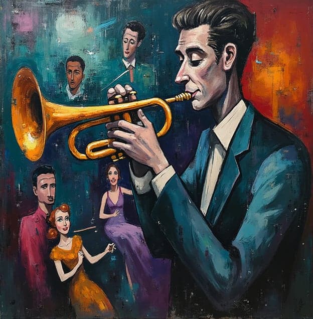 Trumpeter Ghostly Figures Colorblock