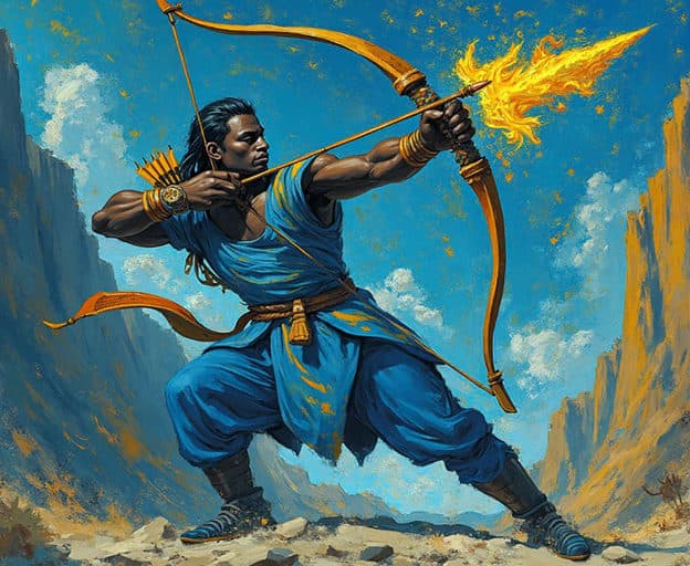 African Archer Flaming Arrow Canyon